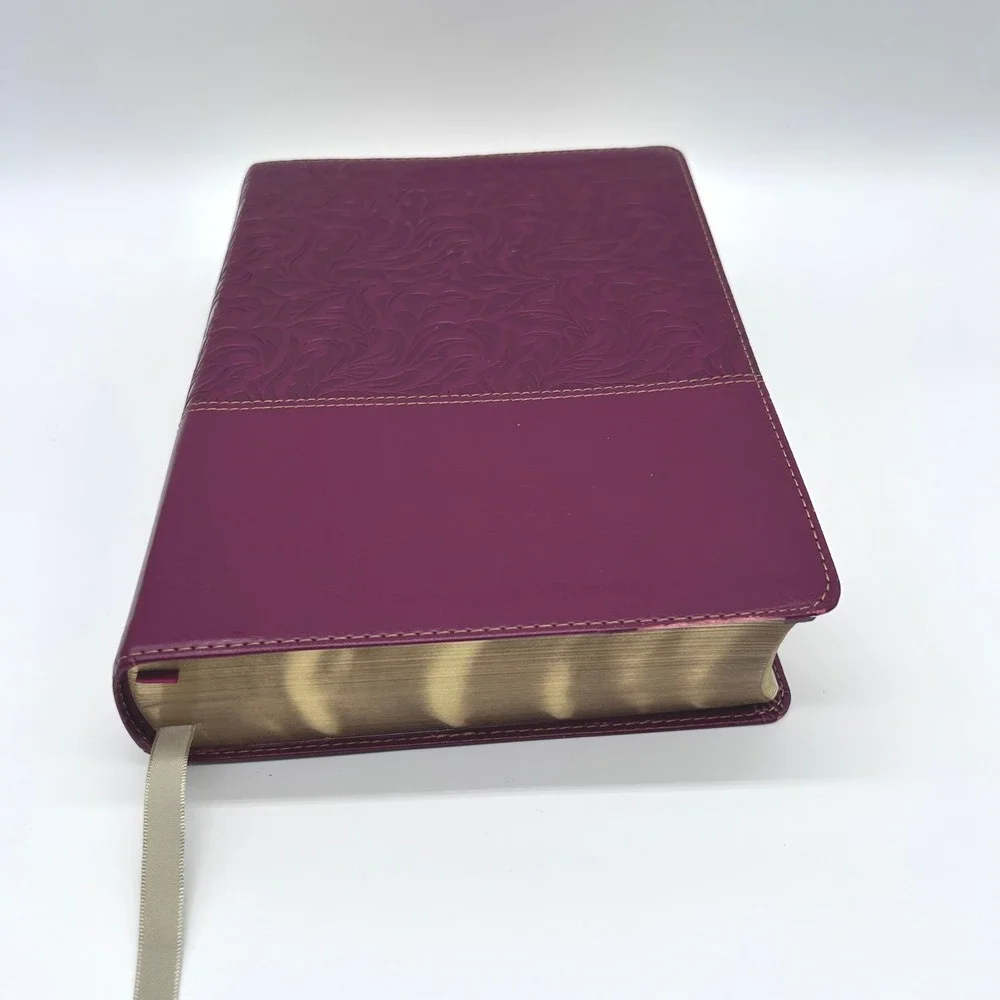 NKJV Study Bible Third Edition Full-Color Thomas Nelson Burgundy Leathersoft